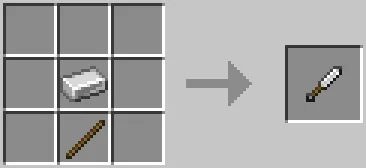 Otiladigan pichoqlar — Minecraft mod, rasm 3