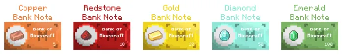 Bank — Minecraft mod, rasm 1