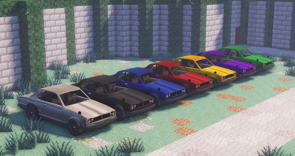 IV uchun JDM mashinalari — Minecraft mod, rasm 8