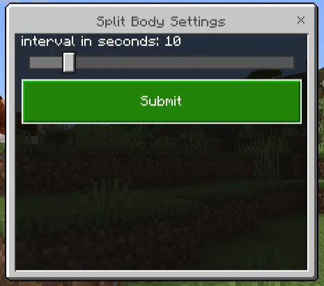 Bo'lingan tana — Minecraft mod, rasm 4