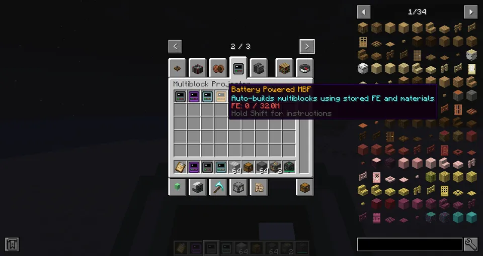 Multiblock Projector — Minecraft mod, rasm 3