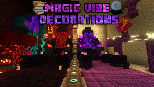 Magic Vibe Decorations — Minecraft mod, rasm 1