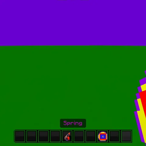 Prujinalar — Minecraft mod, rasm 2