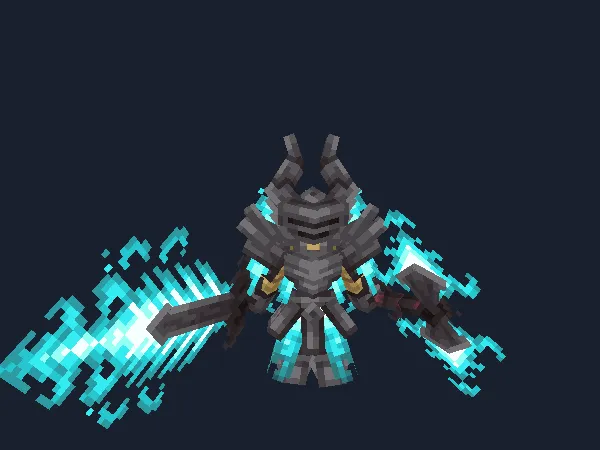 Yonayotgan netherite — Minecraft mod, rasm 4