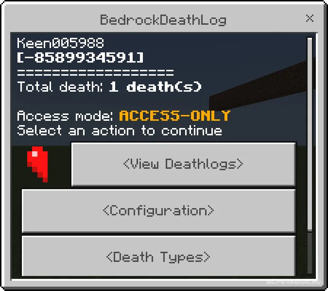 Nekrolog — Minecraft mod, rasm 2