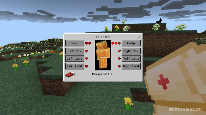 Birinchi yordam — Minecraft mod, rasm 2