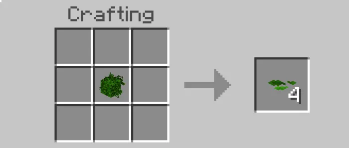 Serhosil barglar — Minecraft mod, rasm 3
