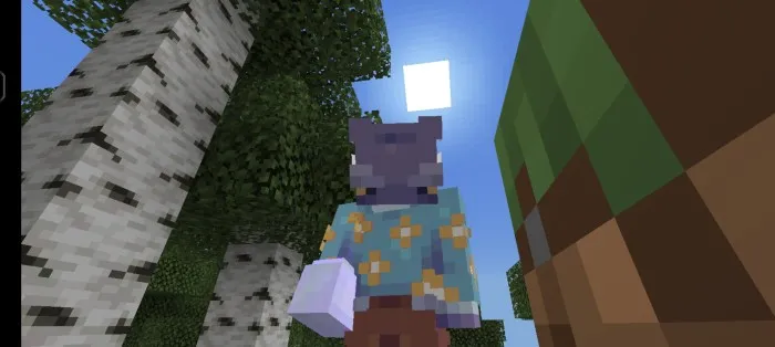Ipak qo'lqop — Minecraft mod, rasm 1