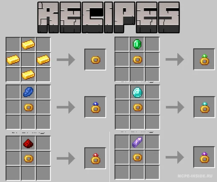 Nikoh uzuklari — Minecraft mod, rasm 1