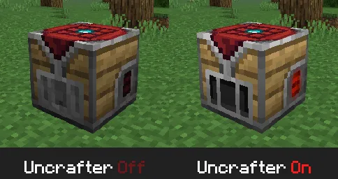 Qayta krafter — Minecraft mod, rasm 1