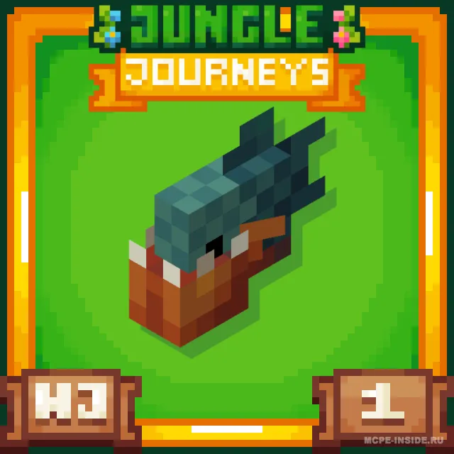 Junglar bo'ylab sayohat — Minecraft mod, rasm 1