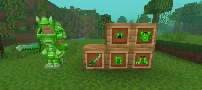 Zumrad anjomlar — Minecraft mod, rasm 3