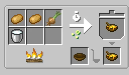 Katta porsiyalar — Minecraft mod, rasm 3