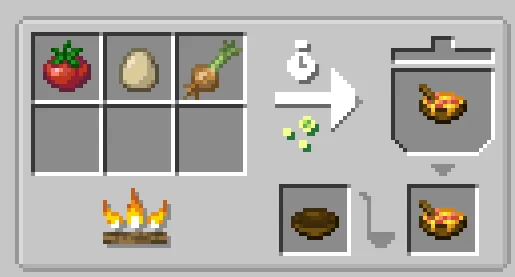 Katta porsiyalar — Minecraft mod, rasm 4