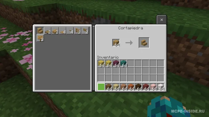 Yog'och kesish — Minecraft mod, rasm 2