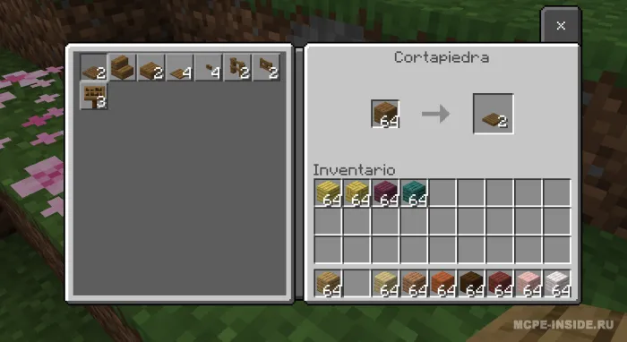 Yog'och kesish — Minecraft mod, rasm 3