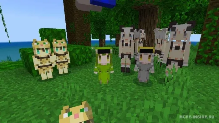 Yoqimli mob modellari — Minecraft mod, rasm 4