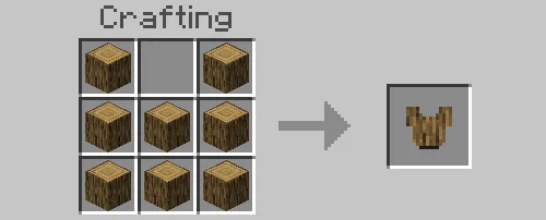 Yog'och zirh — Minecraft mod, rasm 4