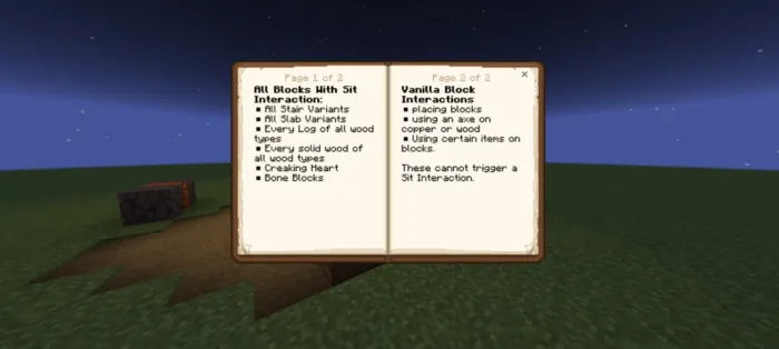 O'tiring — Minecraft mod, rasm 1