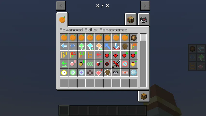 Advanced Skills: Remastered — Minecraft mod, rasm 3