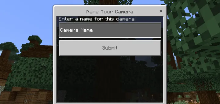 Kuzatuv kameralari — Minecraft mod, rasm 1