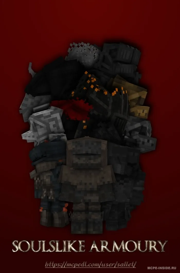 Murakkab o'yinlardagi zirhlar — Minecraft mod, rasm 1