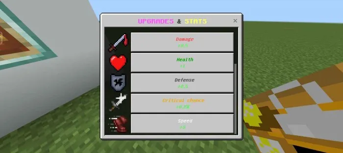 Darajalar mexanikasi — Minecraft mod, rasm 4