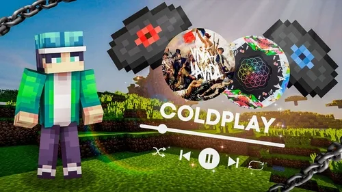 Lexic Mods'dan ColdPlay albomi — Minecraft mod, rasm 1