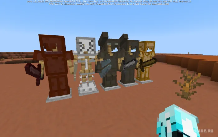 Vanilla asboblari + — Minecraft mod, rasm 1