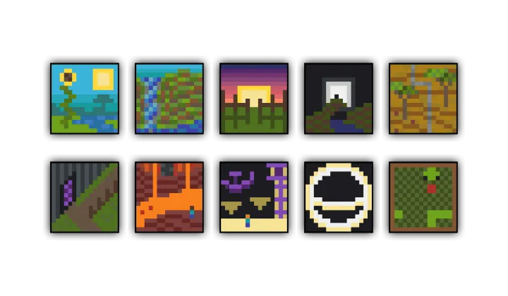Dinamik rasmlar — Minecraft mod, rasm 1