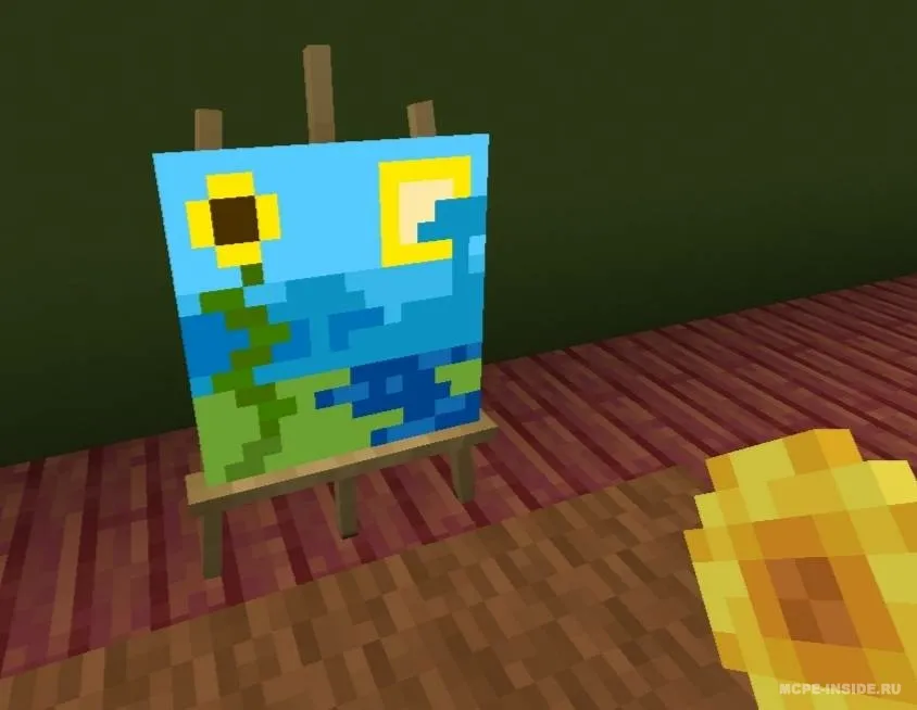 Dinamik rasmlar — Minecraft mod, rasm 3
