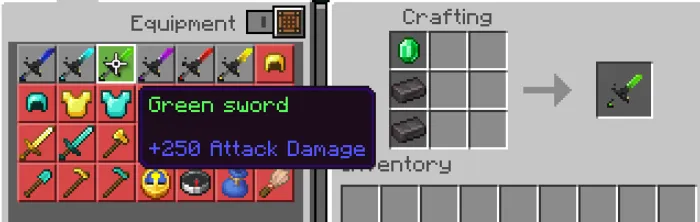 Stixiya qilichlari — Minecraft mod, rasm 1