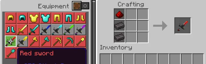 Stixiya qilichlari — Minecraft mod, rasm 2
