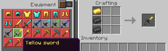 Stixiya qilichlari — Minecraft mod, rasm 3