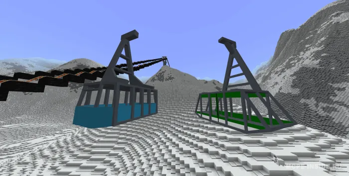 Tog' chang'isi ko'targichlari — Minecraft mod, rasm 3