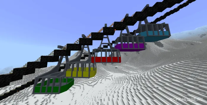 Tog' chang'isi ko'targichlari — Minecraft mod, rasm 4