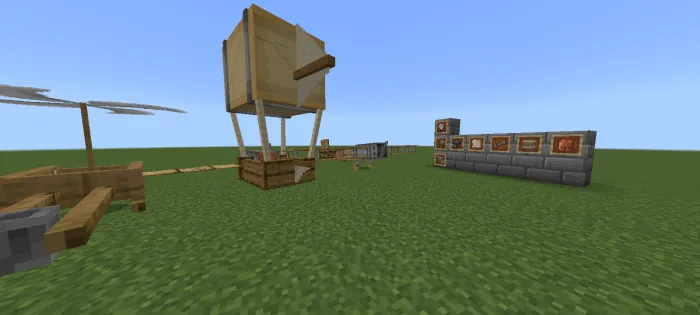 Havo transporti — Minecraft mod, rasm 1
