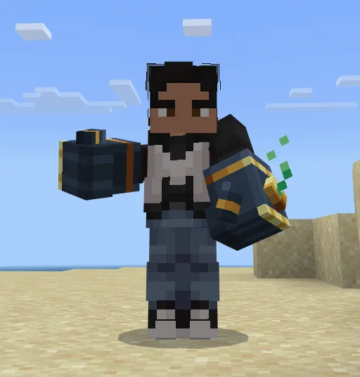 Og'ir qo'lqop — Minecraft mod, rasm 2