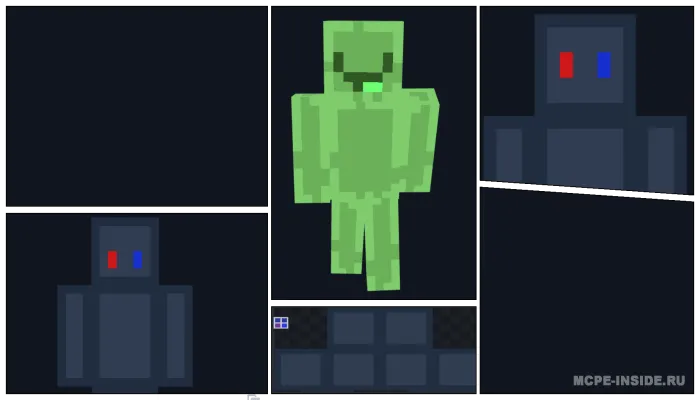 Dinamik ko'zlar — Minecraft mod, rasm 2