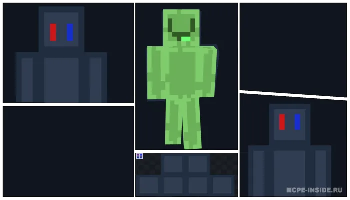 Dinamik ko'zlar — Minecraft mod, rasm 3