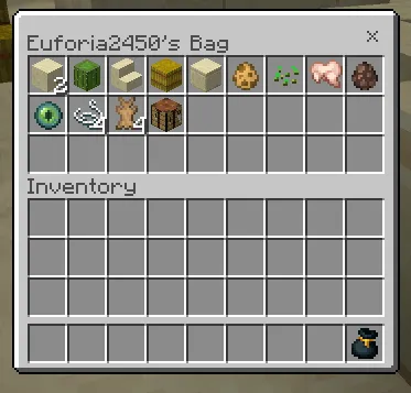Ender qopcha — Minecraft mod, rasm 1