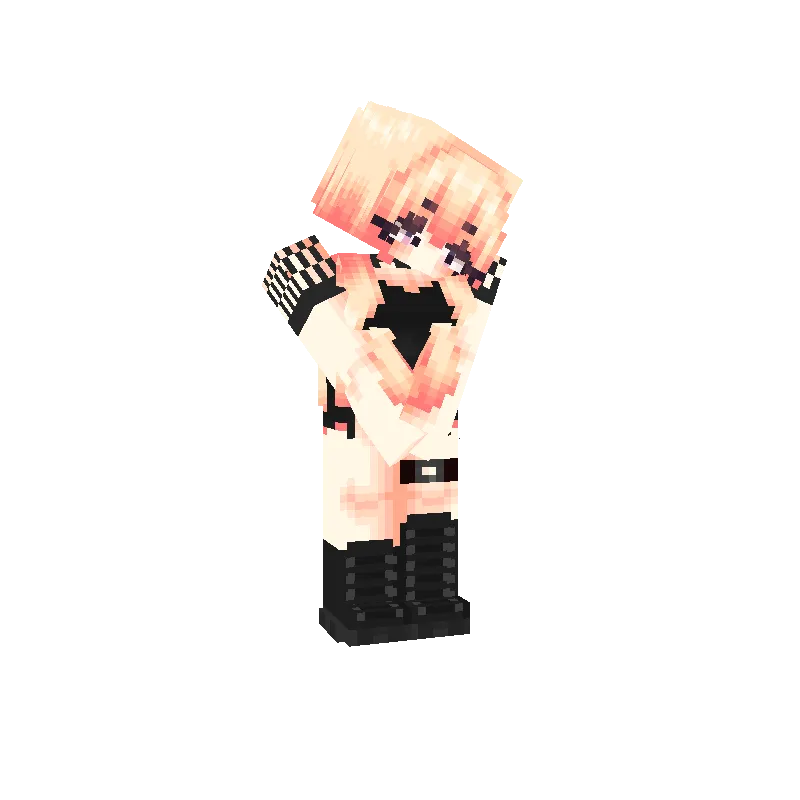 Yandere personajlar — Minecraft mod, rasm 1