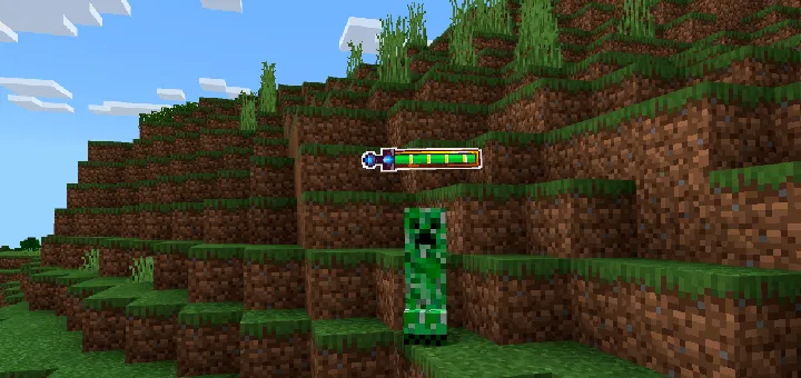 RPG shikastlanish indikatori — Minecraft mod, rasm 2