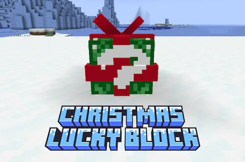 Christmas Lucky Block — Minecraft mod, rasm 1