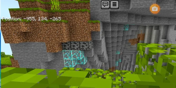 Yuzadagi olmoslar — Minecraft mod, rasm 3