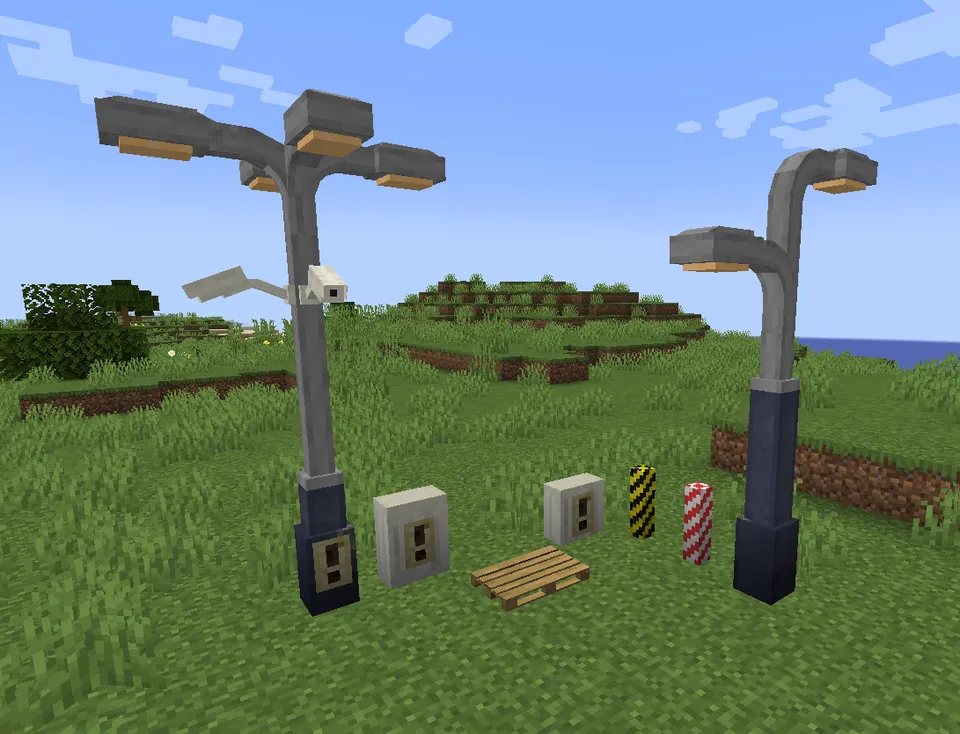 IndustrialDeco (Street Lamps) — Minecraft mod, rasm 2