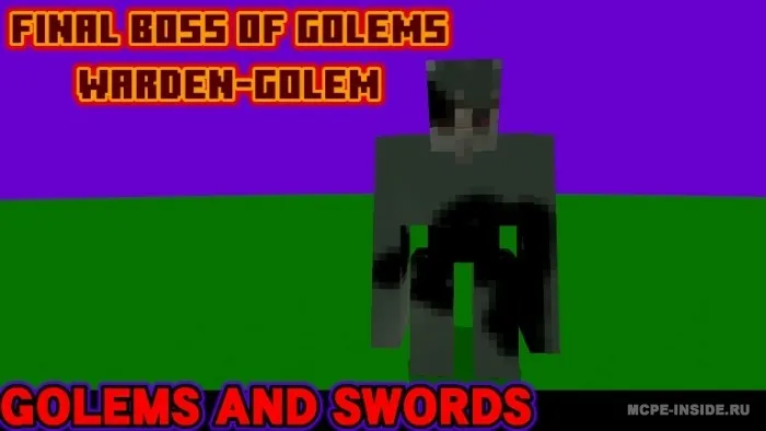 Golem va qilichlar — Minecraft mod, rasm 3