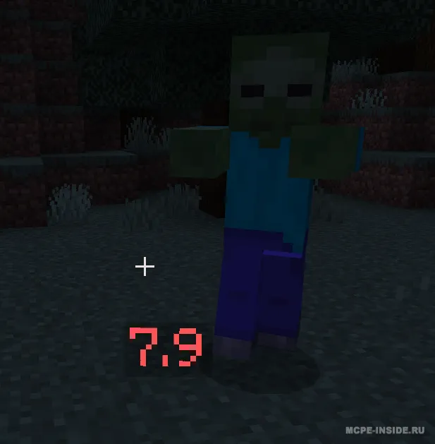 Zarar indikatori — Minecraft mod, rasm 2