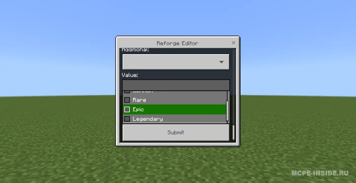 Qayta ishlash muharriri — Minecraft mod, rasm 4