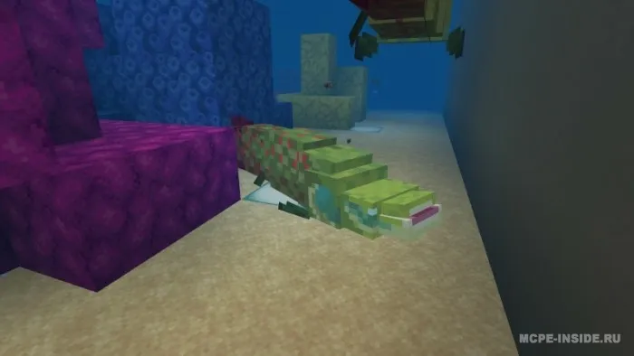 Baliq-monstrlar — Minecraft mod, rasm 1
